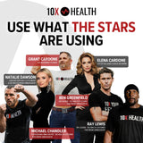 10X Health System complément methylfolate 5-MTHF: potentiellement soutient énergie et concentration.