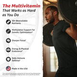 10X Health System Optimize pour homme : emballage clair et informatif.