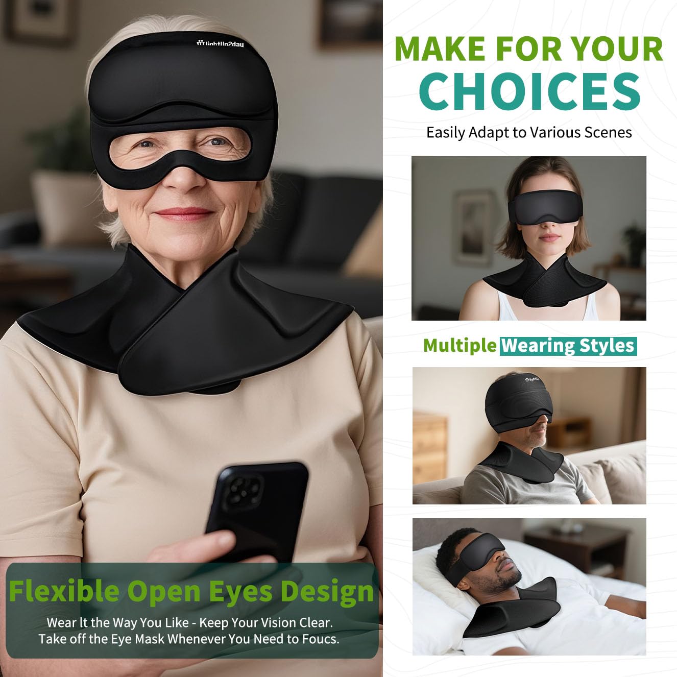 11ghtup2day bande glace cou épaule — soutien ciblé et relief pour le cou.