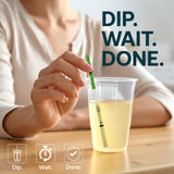 12 Panel Now ETG bande de depistage resultats clairs et lisibles.