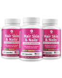 1 Body montre la bouteille du complexe vitamine cheveux-ongles pour soutenir la vitalité capillaire.