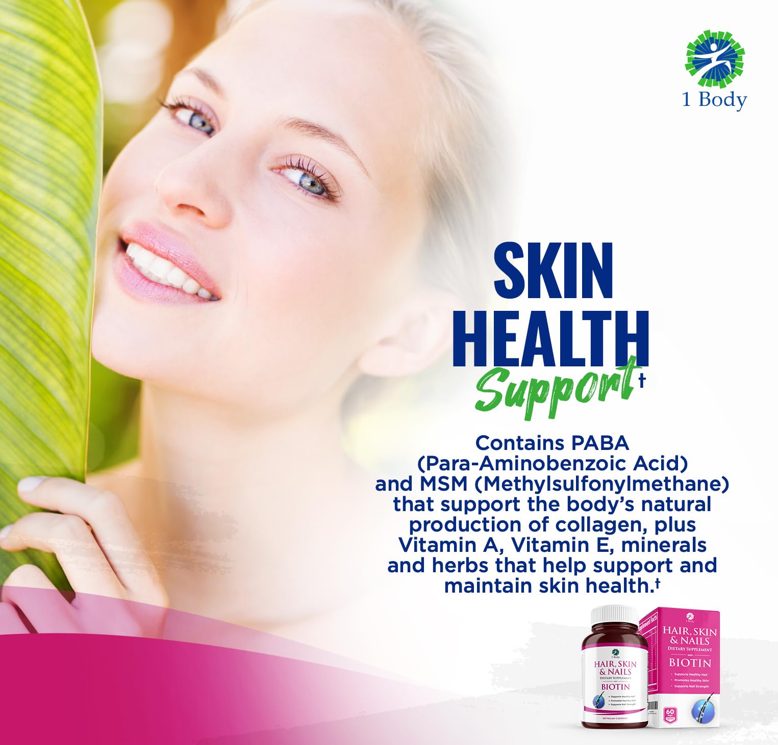 1 Body pack 3 mois facilitant l’intégration quotidienne du complément.