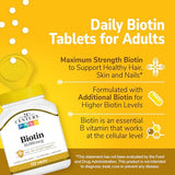 21st Century Biotin comprimés en bouteille, haute concentration