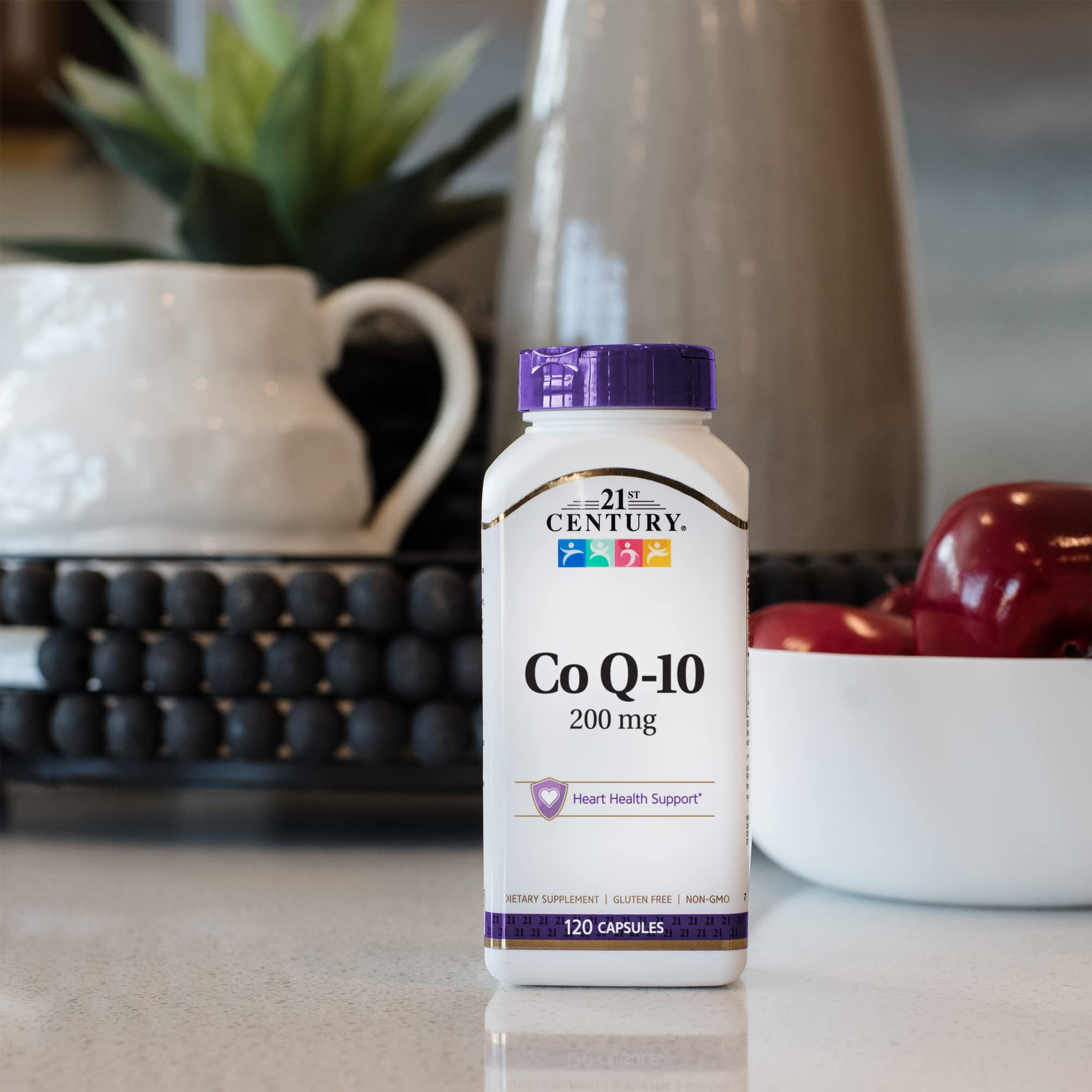 CoQ10 21st Century, antioxydant essentiel pour les cellules et les organes.