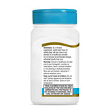 Bouteille 21st Century Cal-Mag-Zinc-D en train de verser, peut faciliter l’apport quotidien.