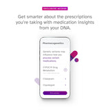 23andMe Plus pharmacogénétique, aperçu des interactions médicamenteuses potentielles.
