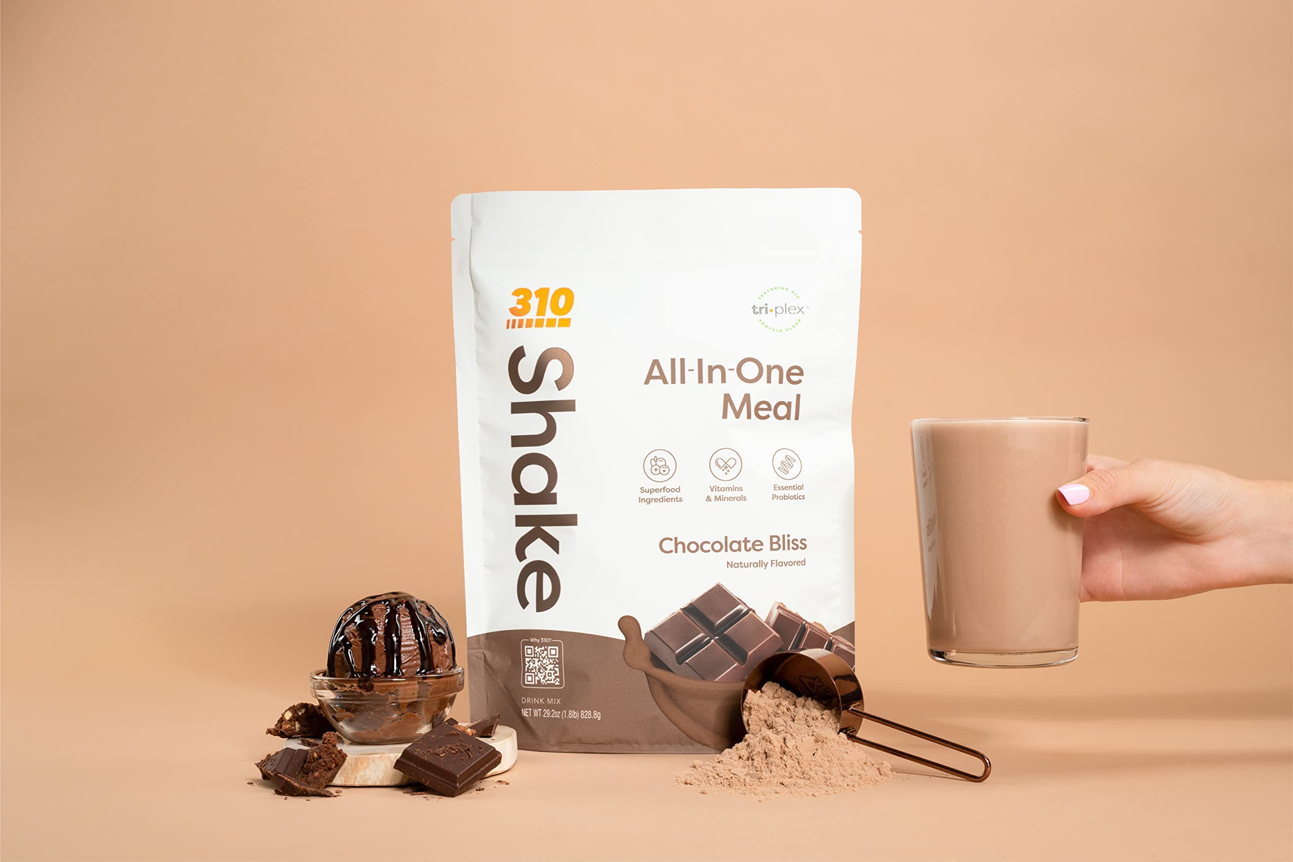 310 Nutrition kit à emporter, parfait pour une nutrition rapide en déplacement.