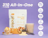 Protéine végan de 310 Nutrition apportant énergie durable et satiété.