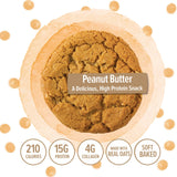 321glō Protein+ Cookies sans gluten, sans soja, sans lactose et sans édulcorants artificiels.