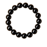Bracelet magnétique 38 en hématite, perles 10mm, élégant et polyvalent.