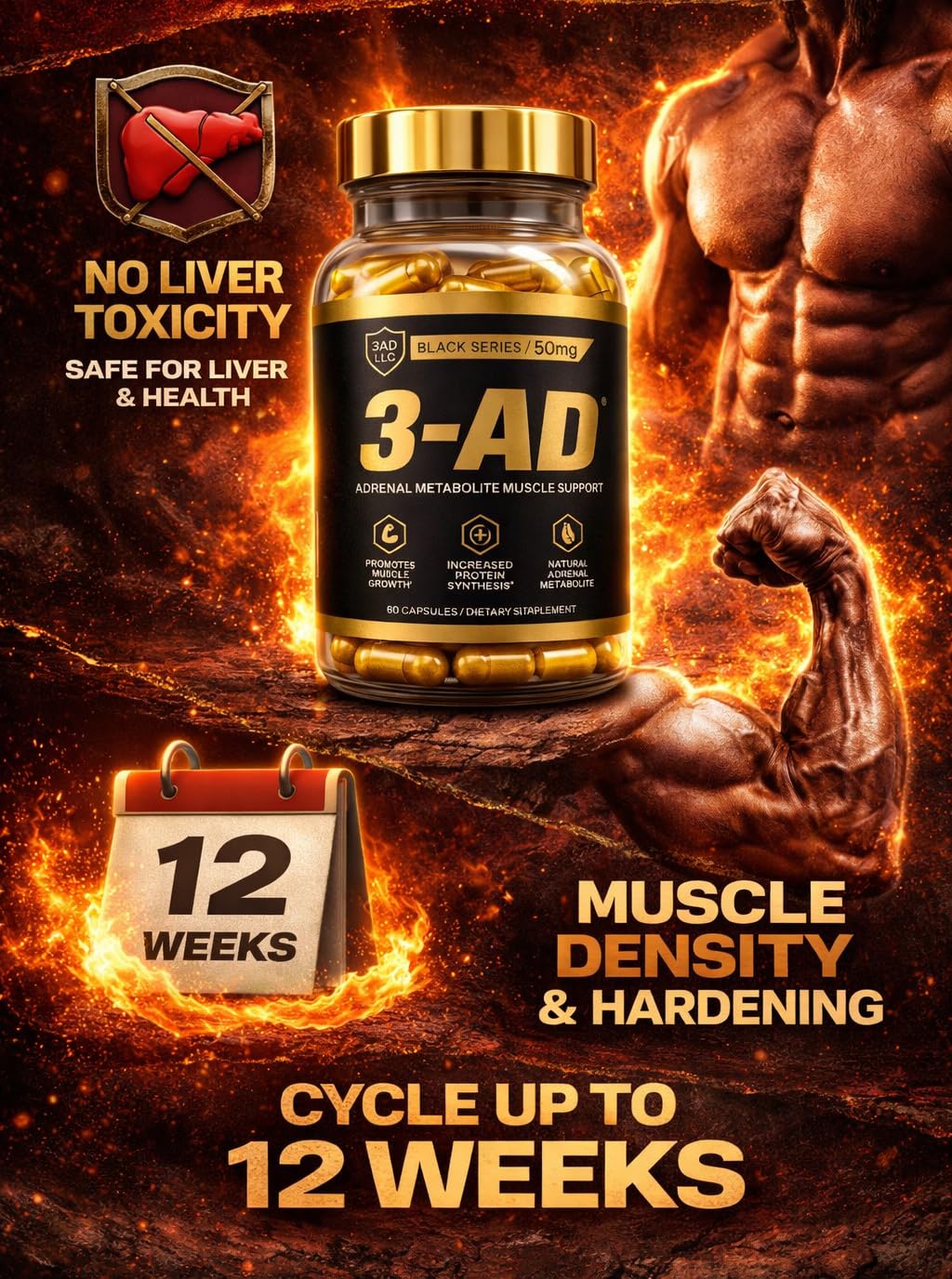 3AD LLC – absence de toxines hépatiques pour une utilisation sereine.