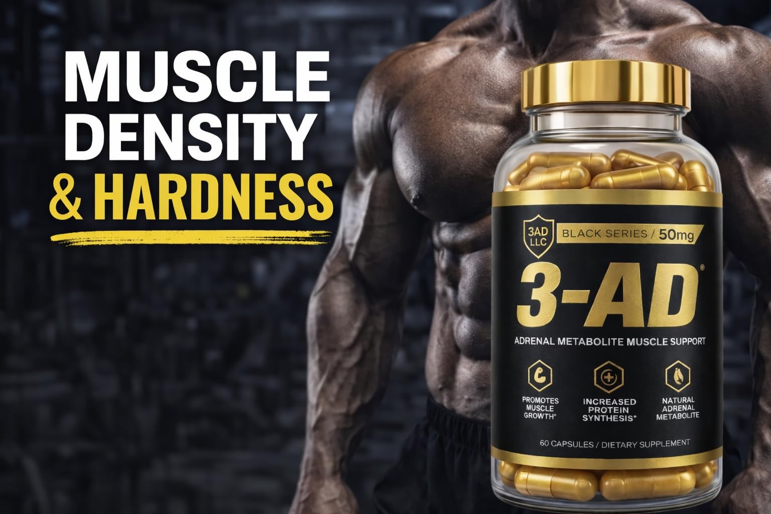 3AD LLC – pompe musculaire accrue lors d'un entraînement intense.