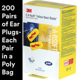 3M bouchons d'oreille Neon Jaune Blasts, insertion facile et confort tout au long de la journée
