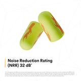 3M bouchons d'oreille Neon Jaune Blasts, pratique mousse légère pour tout type d'outillage