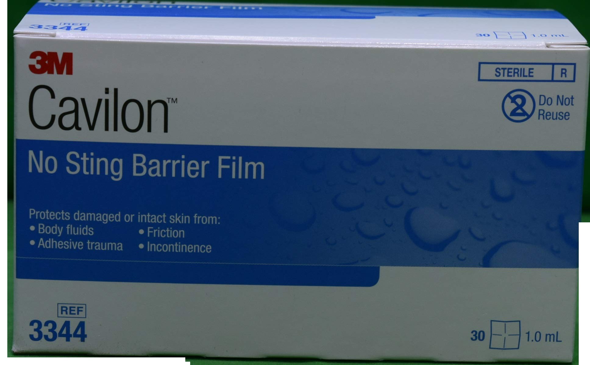 3M Cavilon film barrière : protection cutanée respirante sans alcool.