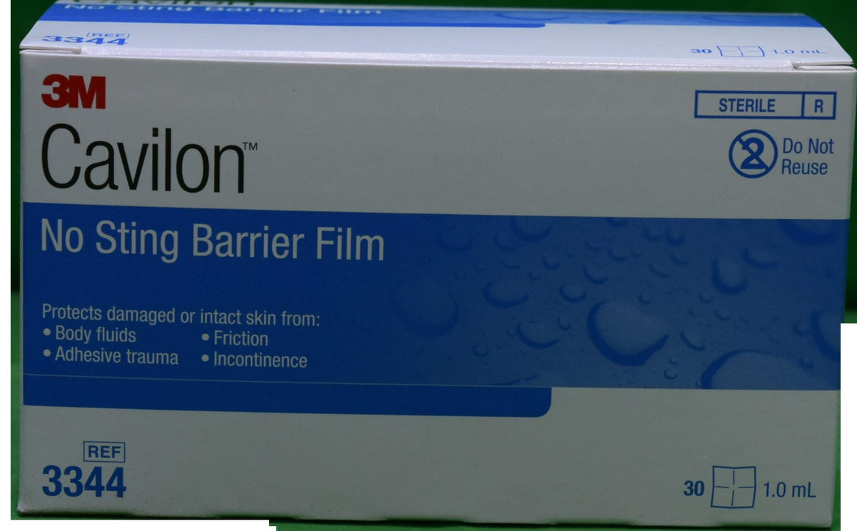 3M Cavilon film barrière : protection cutanée respirante sans alcool.