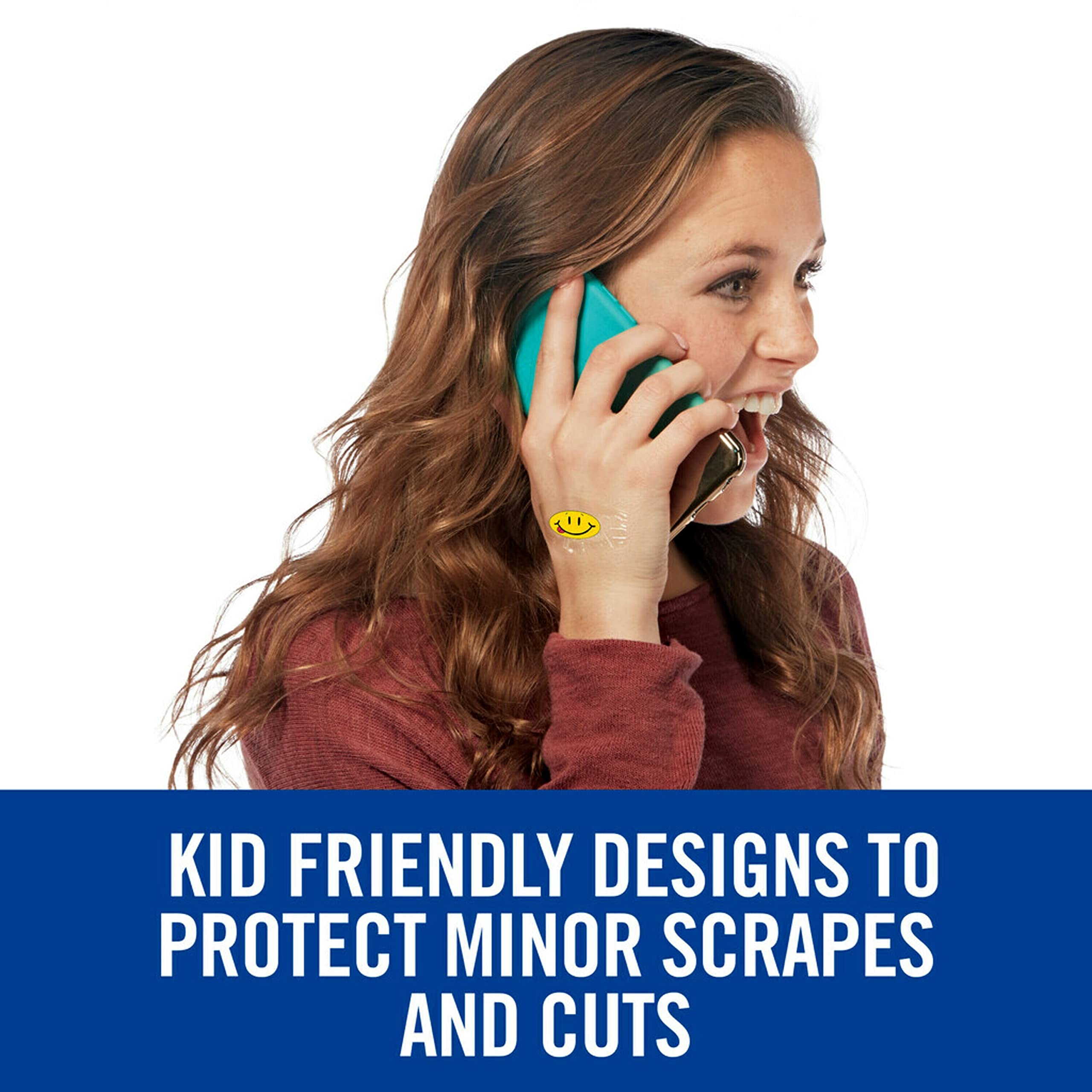 Bandages Nexcare impermeables motif etoiles, parfait pour encourager les enfants a l ecole