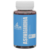 Gommes Ashwagandha 4 Your Wellness saveur fruits, flacon pratique pour le quotidien.