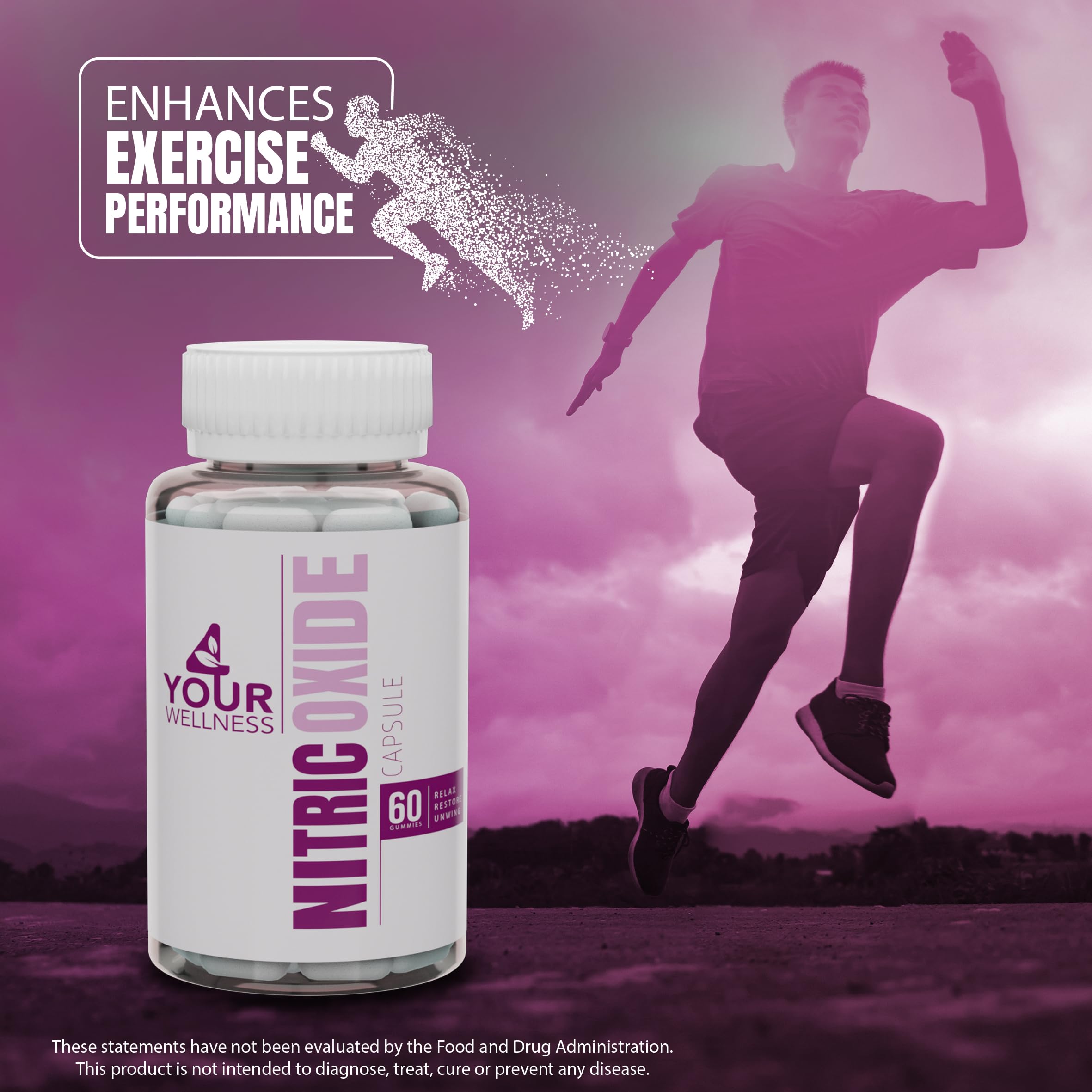 4 Your Wellness Oxyde nitrique routine quotidienne pour sport et vie active