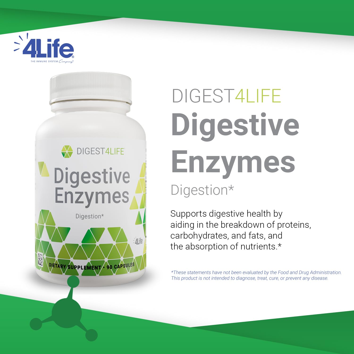 4Life Digestive Enzymes: soutien des protéines, glucides et lipides pour l assimilation