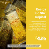 4Life Energy Go Stix dissolution rapide dans l eau au goût tropical rafraîchissant
