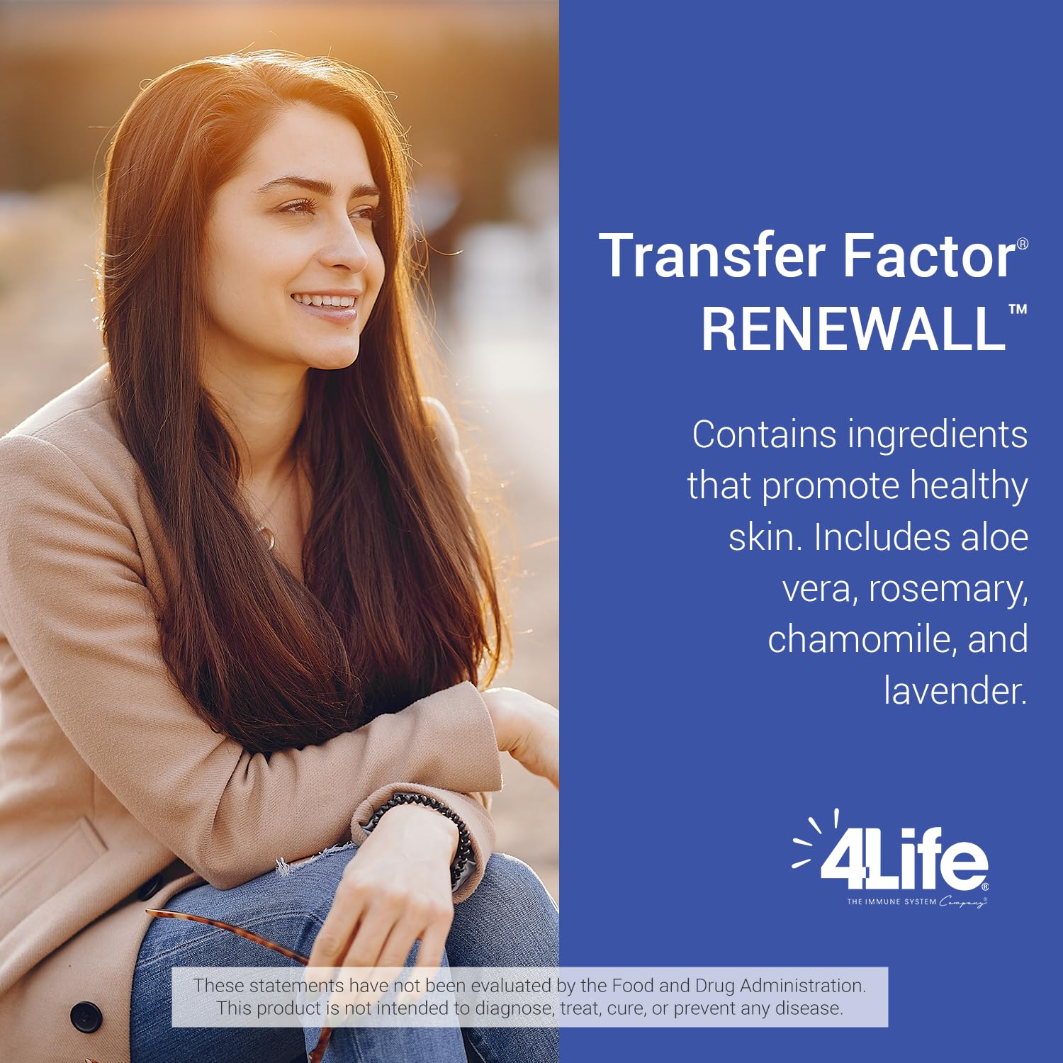 4Life RenewAll Gel – parfum lavande et eucalyptus pour une expérience apaisante.
