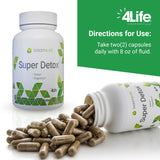 Vue d’ensemble de 4Life Super Detox, complément alimentaire détox