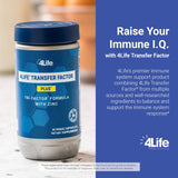 Extraits de colostrum et jaune d'œuf dans 4Life Transfer Factor Plus pour nutrition.