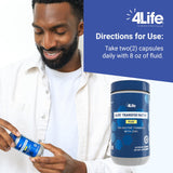 Gélules végétariennes 4Life Transfer Factor Plus faciles à avaler.