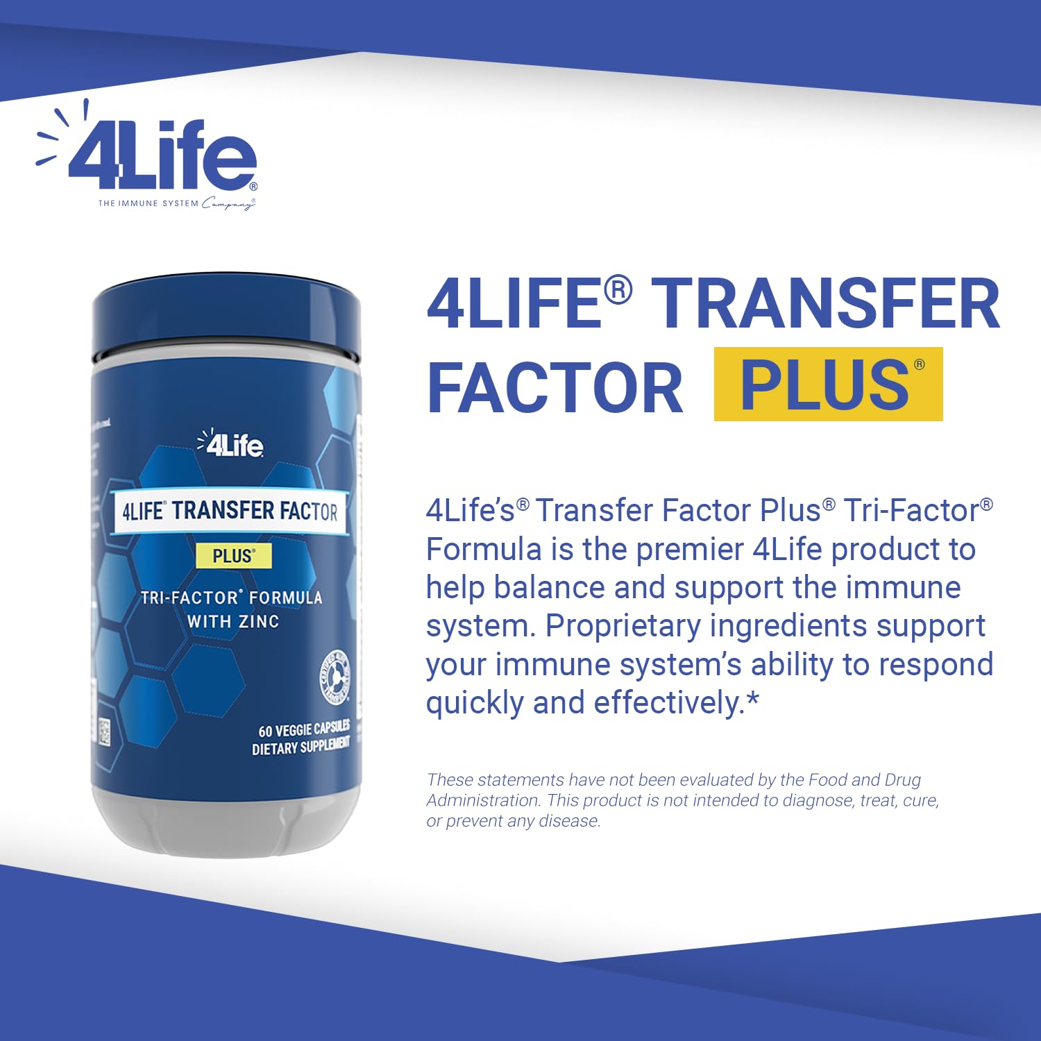 Mélange-champignons 4Life Transfer Factor Plus pour un équilibre immunitaire.