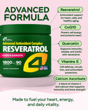 4Well Resveratrol - gélules visibles montrant l’absorption potentielle.