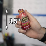 Saveur cerise agréable et énergie pratique avec 5-hour ENERGY Cherry en petit format.