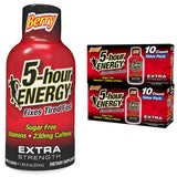 5-hour ENERGY extrême-framboise : énergie rapide sans sucre.