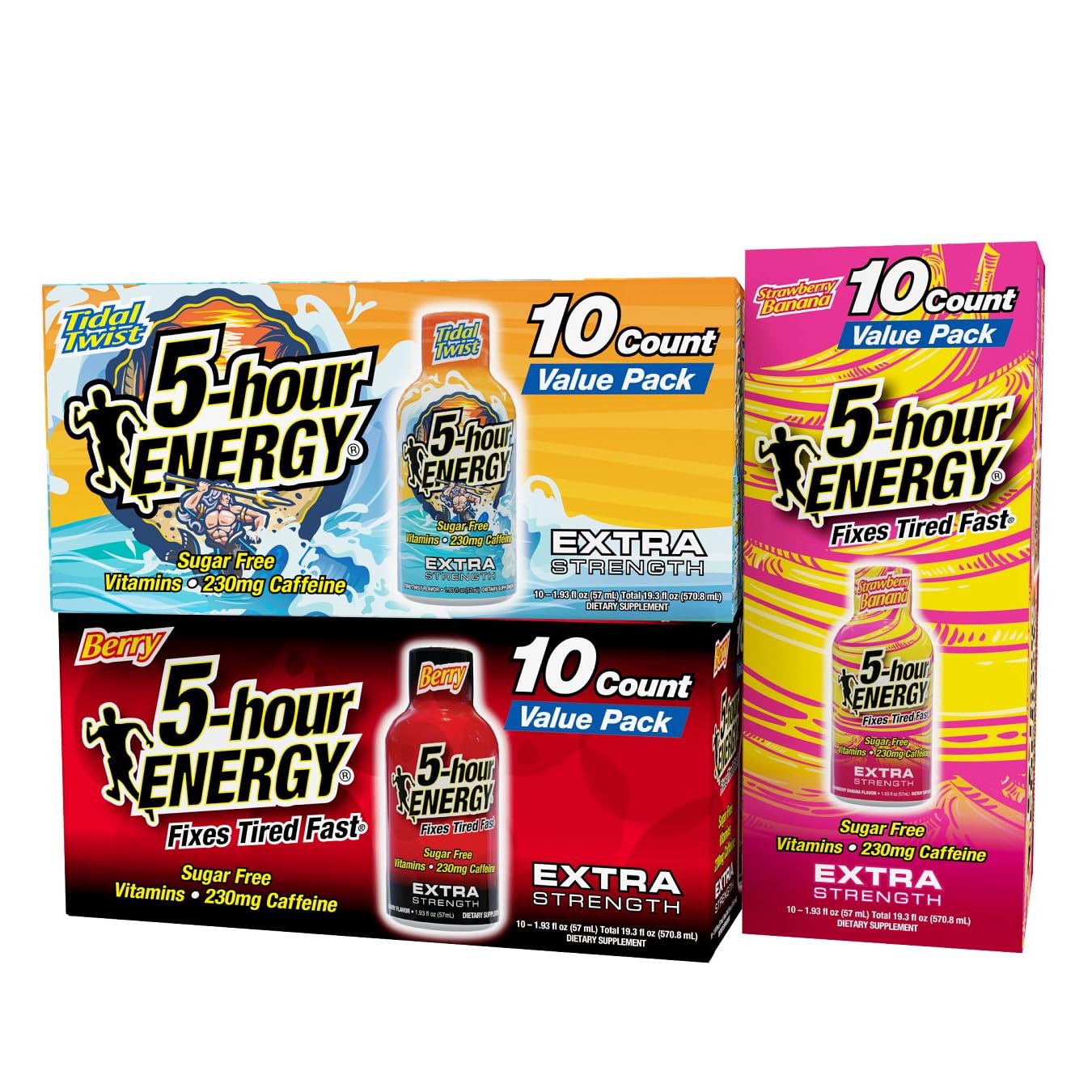 5-hour ENERGY baie en bouteille, boost rapide et pratique.