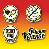 5-hour ENERGY format portable, parfait pour sac et voyage.