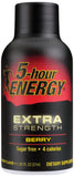 5-hour ENERGY – Lot 4 bouteilles, pratique et énergie soutenue pour la journée