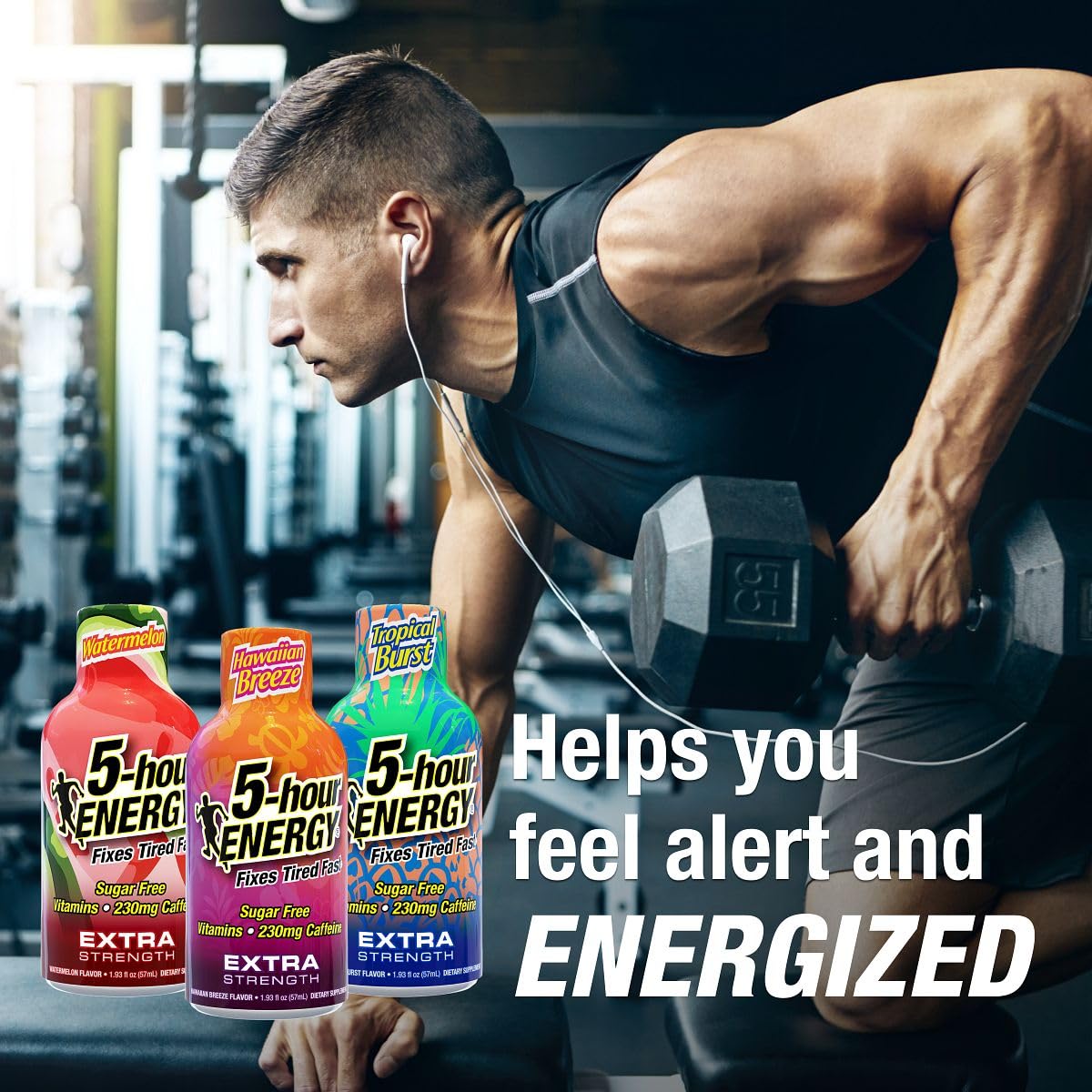 5-Hour ENERGY Pastèque : saveur rafraîchissante et énergie pratique en tout lieu.