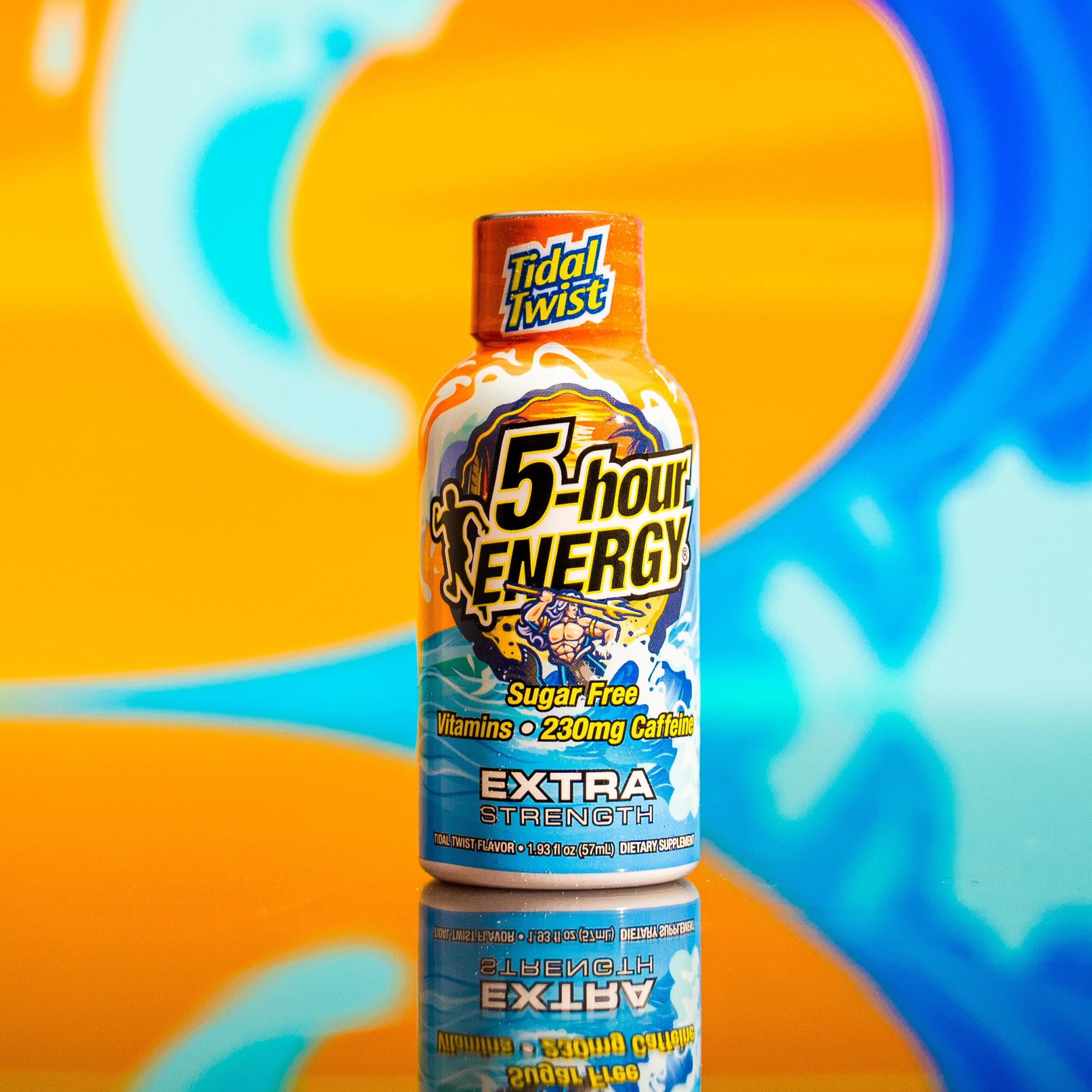 Shot 5-hour-energy sans sucre, sans calories, pour une énergie durable sans excès.