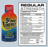 Shot 5-hour ENERGY avec 200 mg de caféine pour activation rapide.