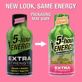 Boîte de 24 shots 5-hour ENERGY prête à l’emploi pour le quotidien actif.