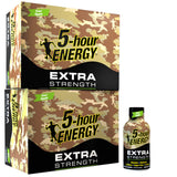 Bouteille 5-hour ENERGY goût pomme acide, énergie rapide et sans sucre.