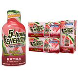 Shot 5-hour ENERGY bouteille saveur pastèque énergie rapide et pratique.