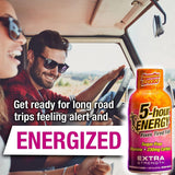 Gros plan sur le bouchon pratique de 5-hour ENERGY Hawaiian Breeze.