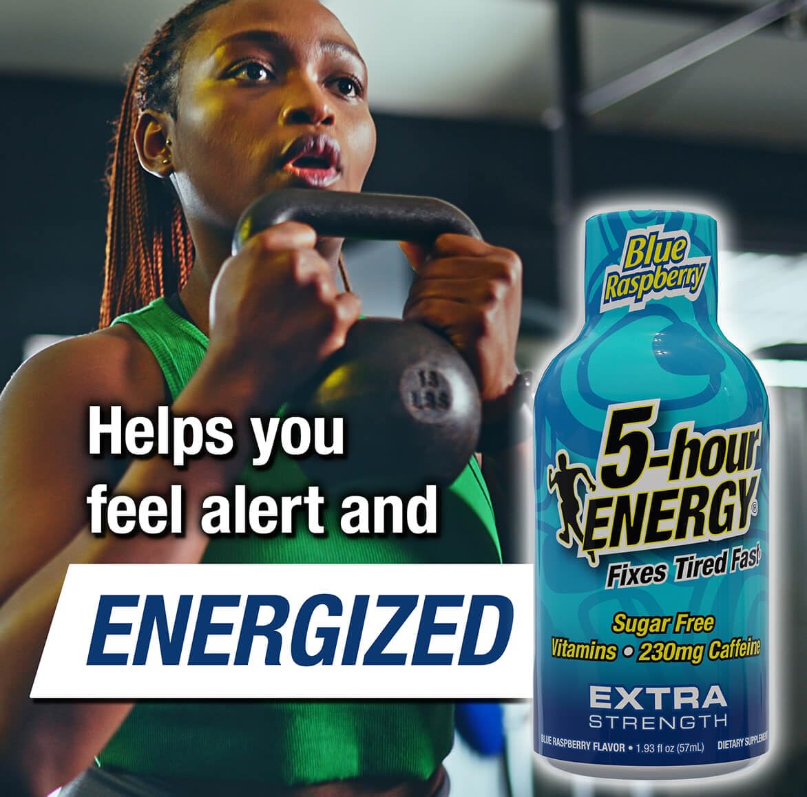 Ingrédients clés: vitamines et aminoacides, 5-hour ENERGY pour soutien durable.