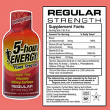 5-hour ENERGY Regular emballage individuel – pratique à emporter.