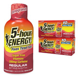 5-hour ENERGY Regular bouteille grenade – énergie rapide pour démarrer la journée.