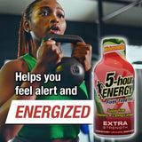 Utilisation en mouvement du shot d’énergie 5-hour ENERGY.