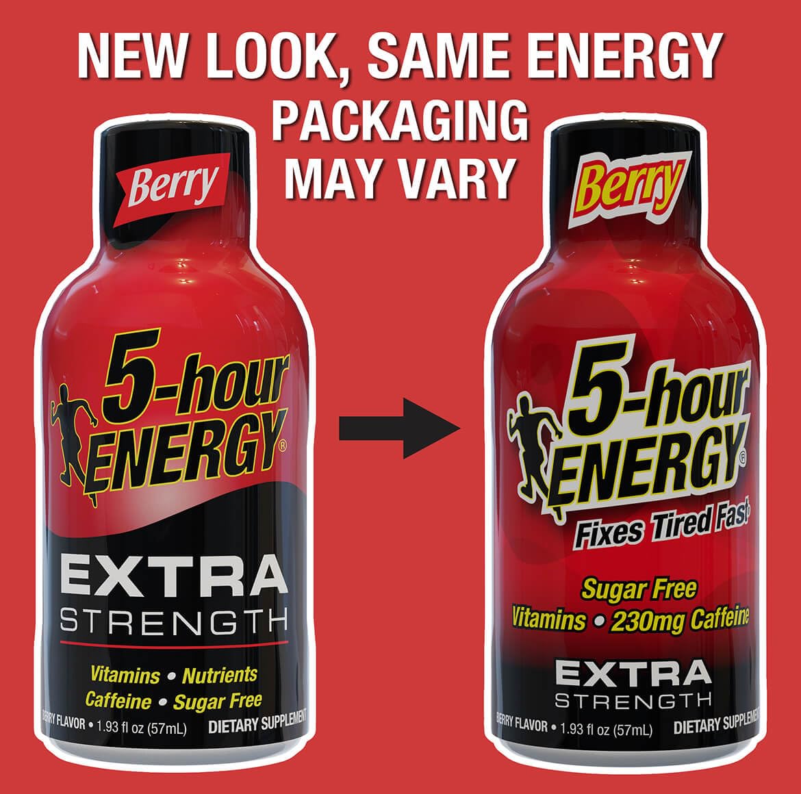 5-hour ENERGY vitamines B et acides aminés pour le soutien énergétique quotidien.