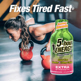 Shot 5-hour ENERGY avec vitamines B et acides aminés pour soutenir l’attention.