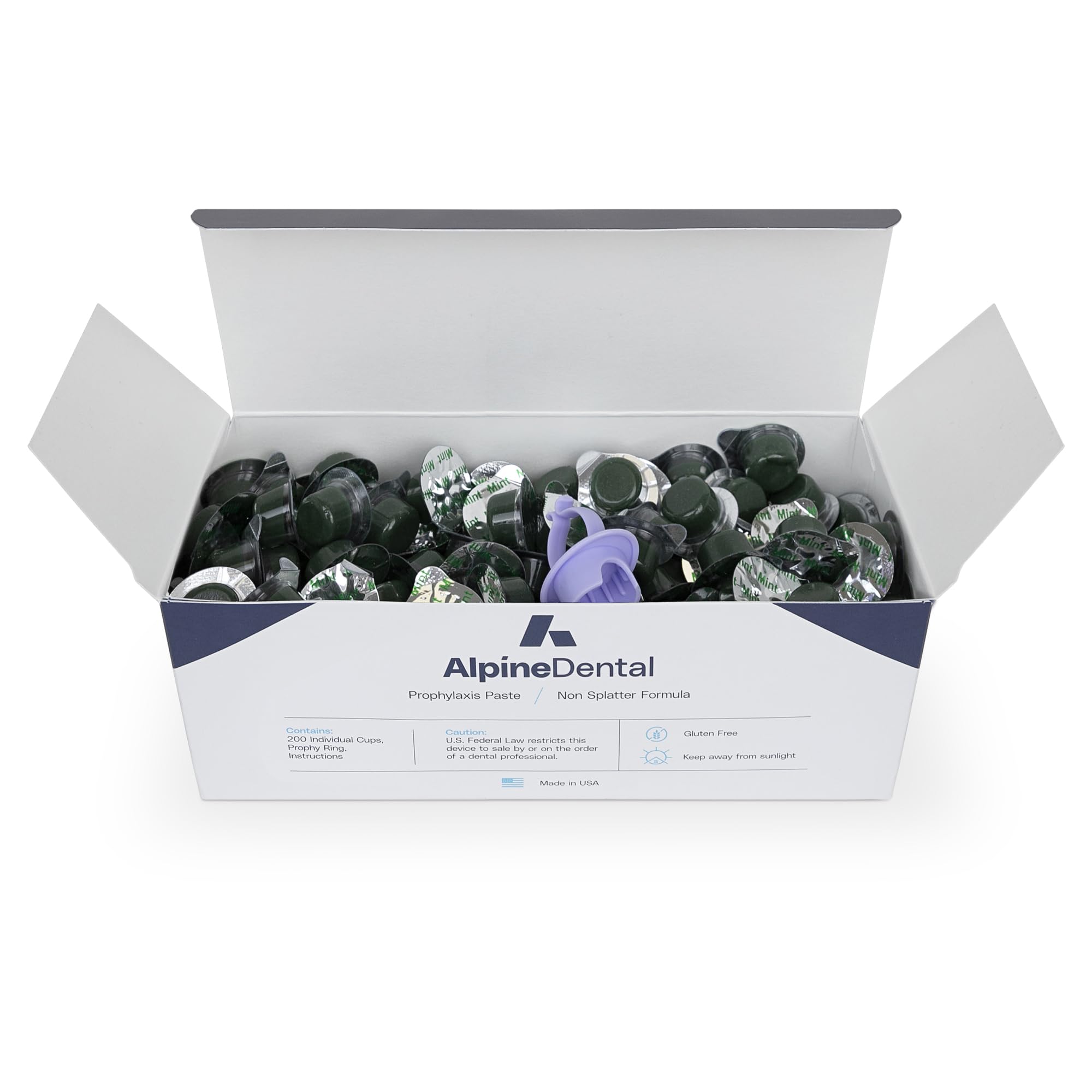 55Dental Pack de 50 Alpine Blanc, solution pratique pour la maison